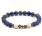 Mala - bransoletka Lapis Lazuli błyszczący i matowy 21