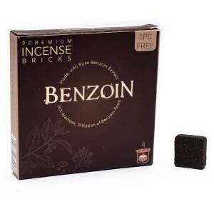 Kadzidła w kostkach Aromafume - Benzoes - 9 sztuk