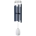 Dzwonek wietrzny Paradise 81 cm - błękit oceanu