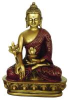 Budda medycyny - 13cm, złoty