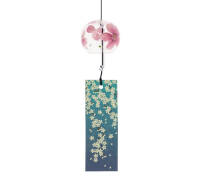 Szklany dzwoneczek Furin - Sakura  5 cm